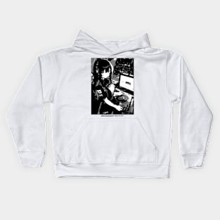 Japanese Anime Manga Streetwear - DJ Kids Hoodie